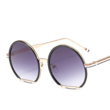 2019 Round Sunglasses For Men and Women Brand Designer Fashion Personality Metal Glasses Trend Wild Sunglasses UV400